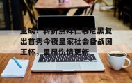 乐动-关于重磅！转折点拜仁慕尼黑复出首秀今夜皇家社会备战国王杯，里昂伤情更新的信息